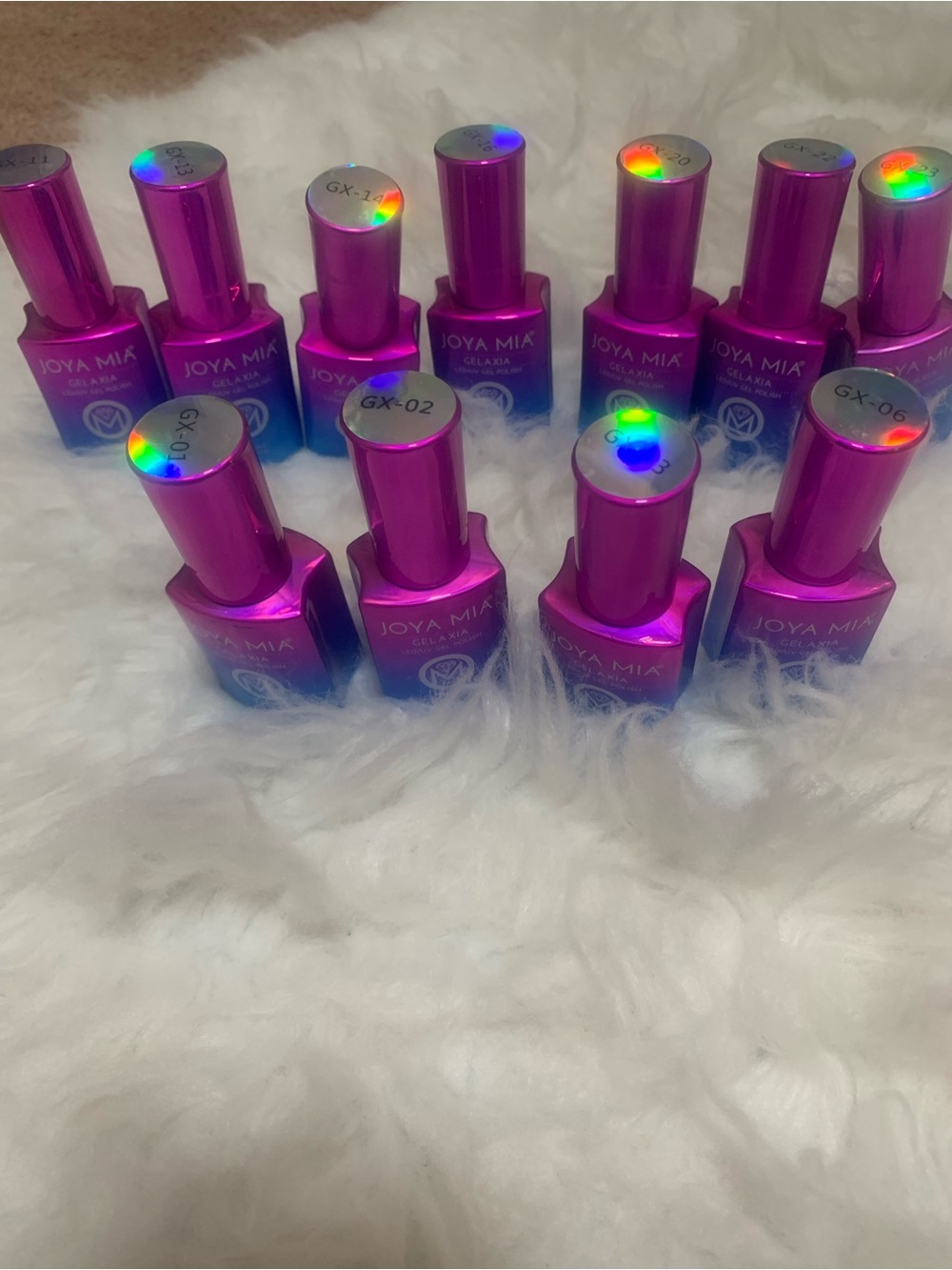 11 JOYA GEL GLITTER NAIL POLISH